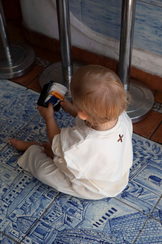 Ivory - Long Sleeve and Pants Set