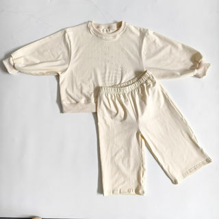 Ivory - Long Sleeve and Pants Set